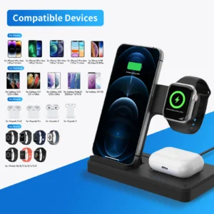 3-in-1 Foldable Magnetic Wireless Charging Station - Thumbnail Image 5
