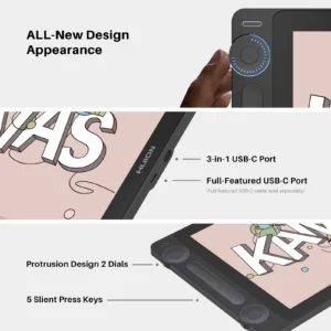 HUION Kamvas 13 Gen 3 Drawing Tablet - Thumbnail Image 2