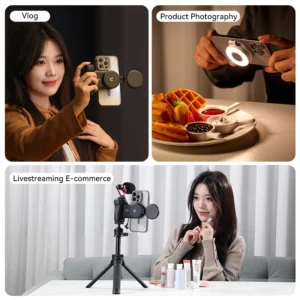 Ulanzi MagSafe Bi-Color Selfie Video Light - Thumbnail Image 7