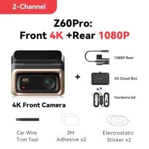 4K HDR Dash Cam with GPS & Wi-Fi - Thumbnail Image 7