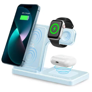 3-in-1 Foldable Magnetic Wireless Charging Station - Thumbnail Image 9