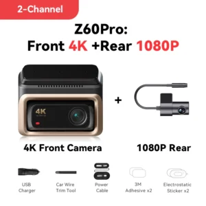 4K HDR Dash Cam with GPS & Wi-Fi - Thumbnail Image 9
