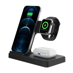 3-in-1 Foldable Magnetic Wireless Charging Station - Thumbnail Image 2