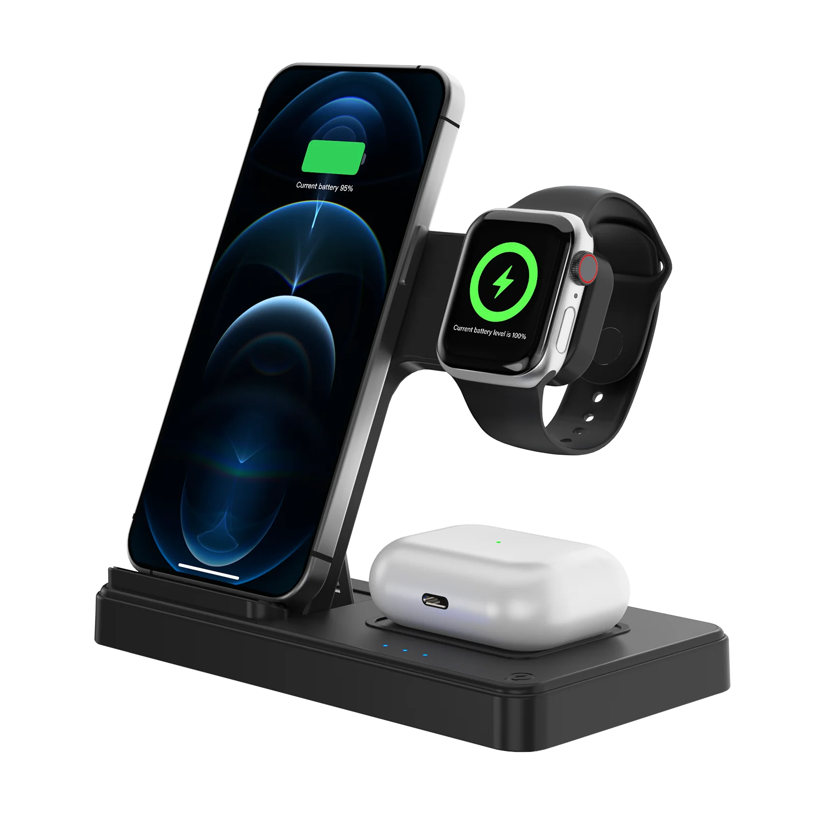 3-in-1 Foldable Magnetic Wireless Charging Station - Image 2