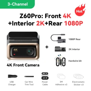 4K HDR Dash Cam with GPS & Wi-Fi - Thumbnail Image 10