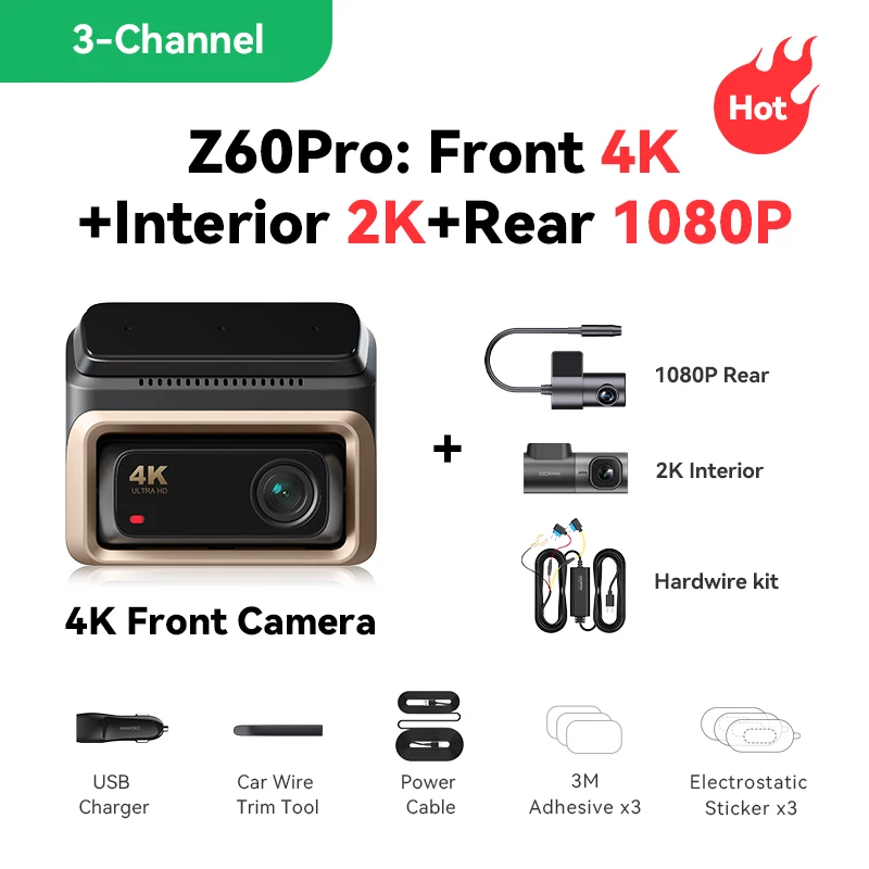 4K HDR Dash Cam with GPS & Wi-Fi - Image 10