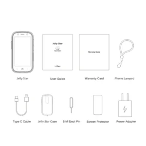 Unihertz Jelly Star Mini 4G Android Smartphone - Thumbnail Image 6