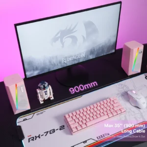 REDRAGON RGB Stereo Desktop Speakers - Thumbnail Image 7