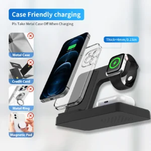 3-in-1 Foldable Magnetic Wireless Charging Station - Thumbnail Image 7