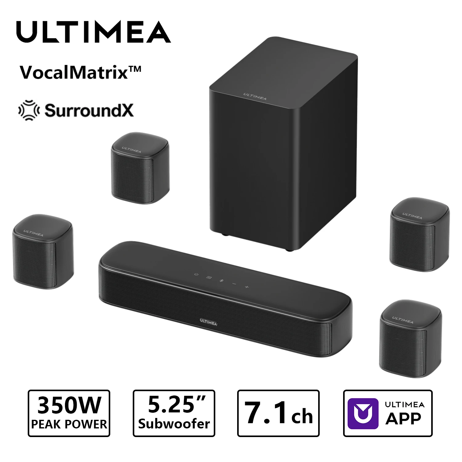 7.1 Virtual Surround Soundbar System - Image 3
