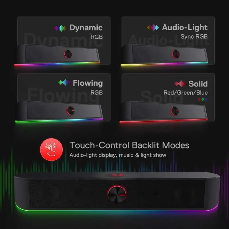REDRAGON Dynamic Lighting Soundbar - Image 7
