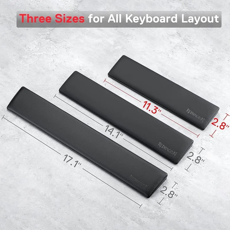 REDRAGON Ergonomic Keyboard Wrist Rest Pad - Image 2