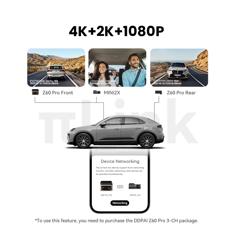 4K HDR Dash Cam with GPS & Wi-Fi - Image 4