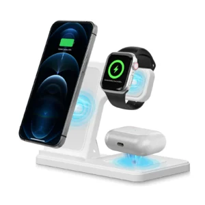 3-in-1 Foldable Magnetic Wireless Charging Station